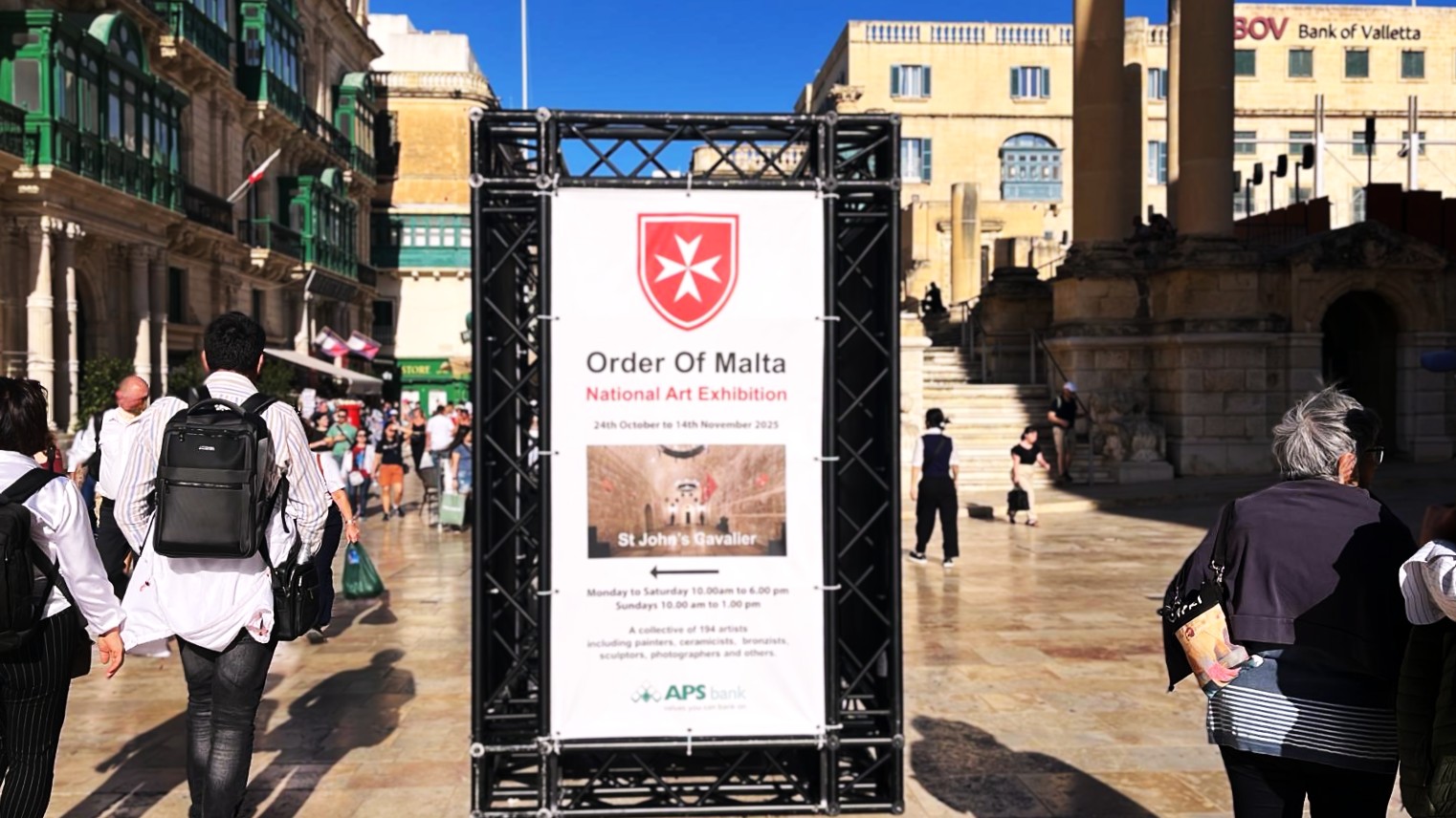 194 Artists, One Venue: The Order of Malta National Art Exhibition Opens in our Embassy
