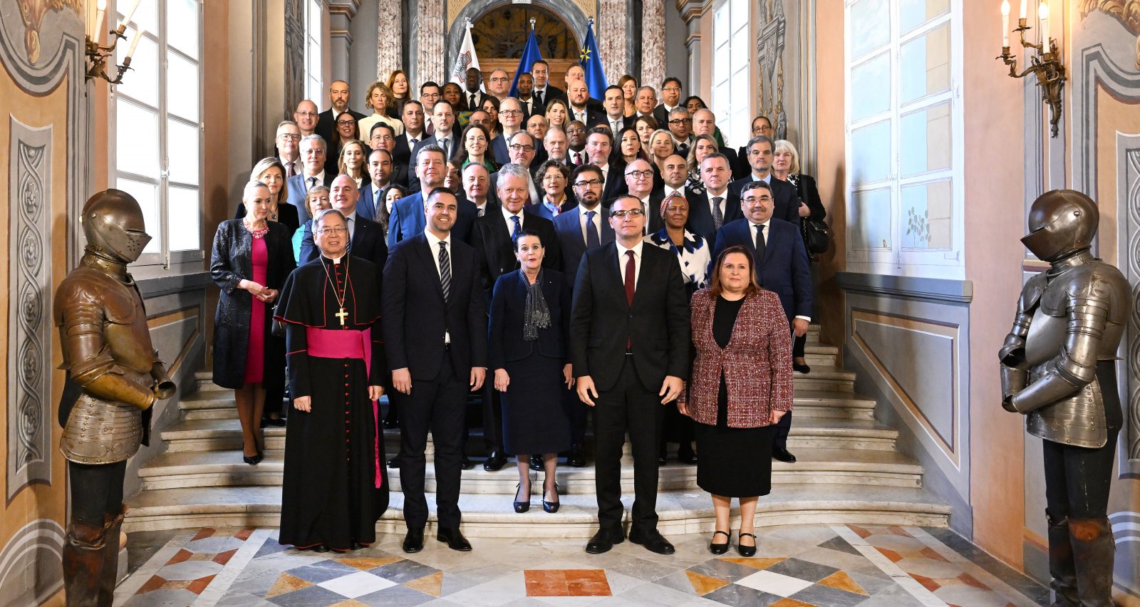 The Ambassador participates in President’s New Year call for peace and respect for international law