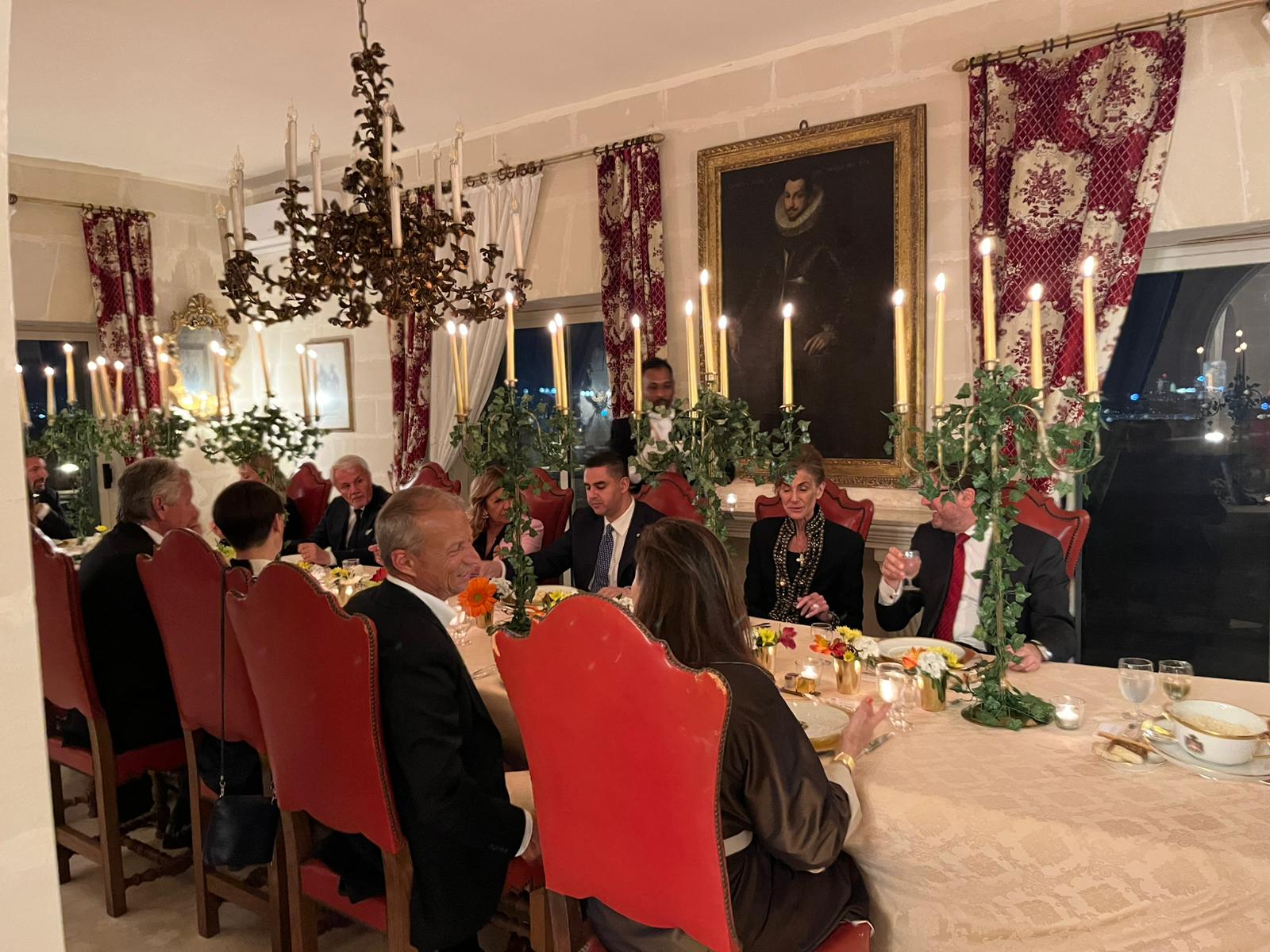 Ambassador hosts the Hon. Deputy Prime Minister and Minister for Foreign Affairs and Tourism of Malta Dr. Ian Borg