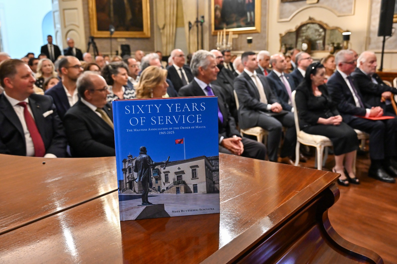 Sixty Years of the Maltese Association of the Order of Malta: A Visit and a Book Launch at San Anton Palace